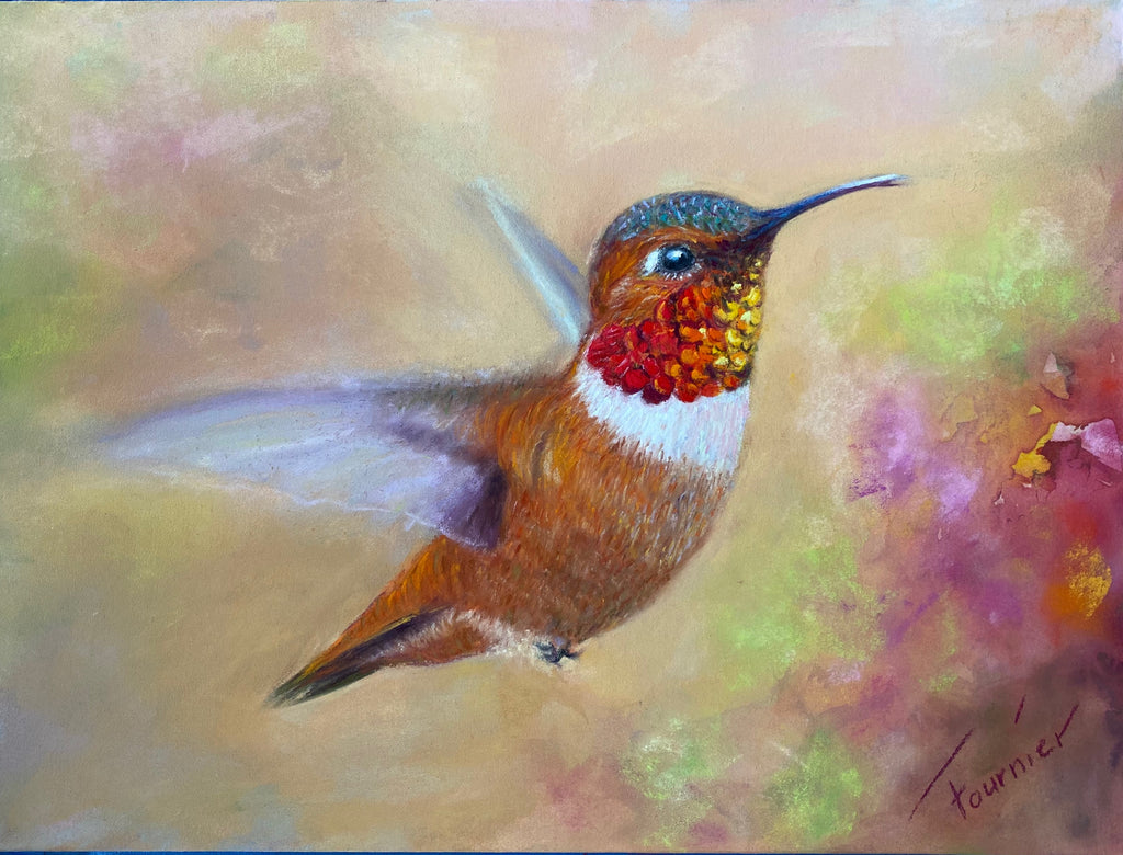“Rufous” Print on Canvas 11"x14"